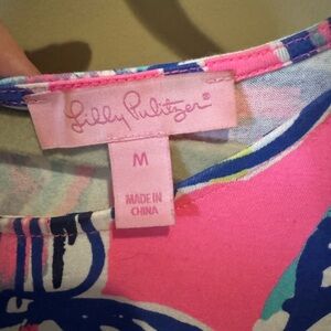 Lilly Pulitzer Somerset cold shoulder dress